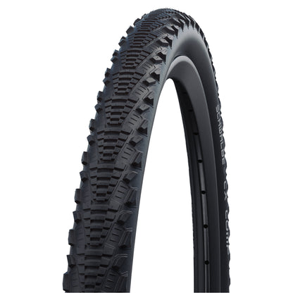 Hybrid Bike Tire 700 X 35 (28-29 x 1.35) Schwalbe CX Comp TR Black K-Guard Reinforcement (35-622)