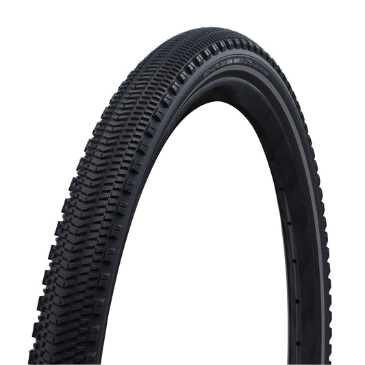Pneu Gravel 700 X 45 Schwalbe G-One Overland 365 Addix Noir Renfort RaceGuard TLE Tubeless Ready TS (45-622) Homologué VAE e50