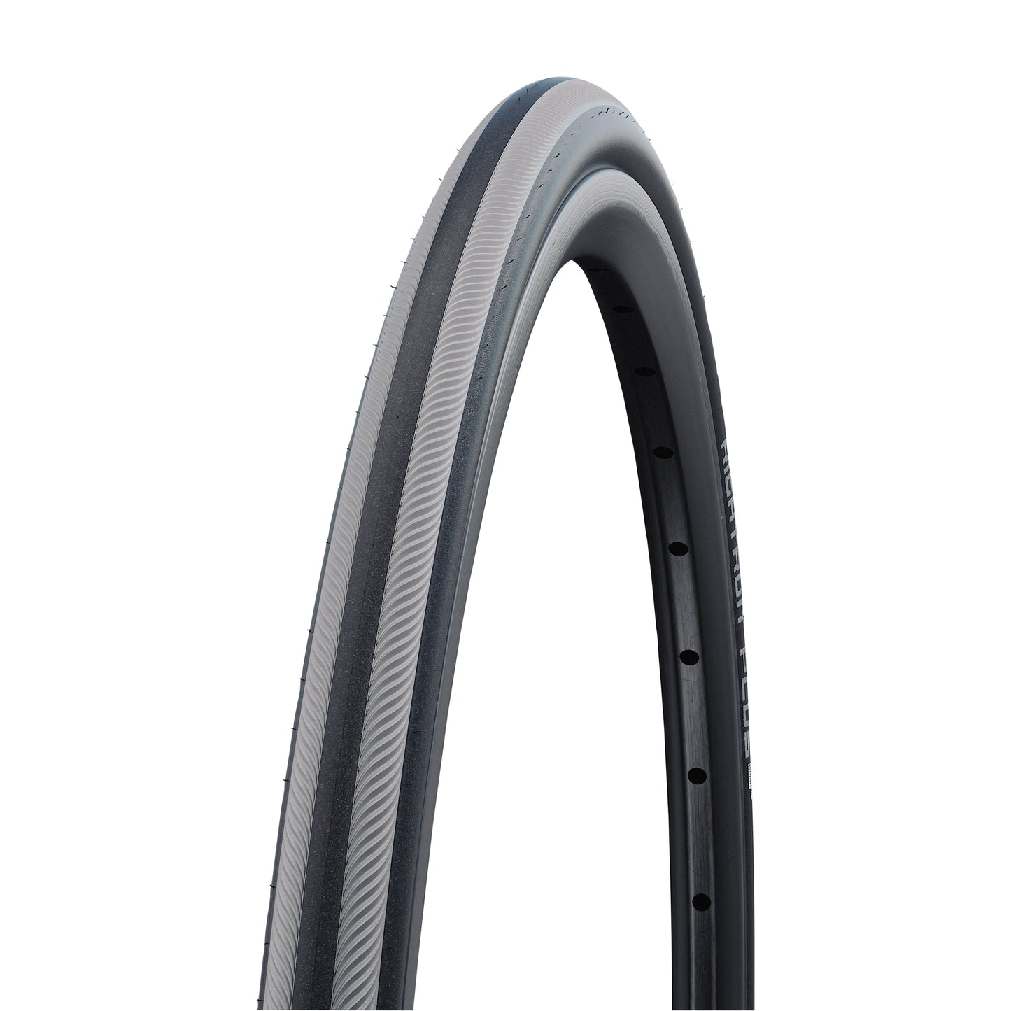 Pneu Invalide 22 X 1.00 Schwalbe Rightrun Noir Bande Grise (25-489) Renfort K-Guard