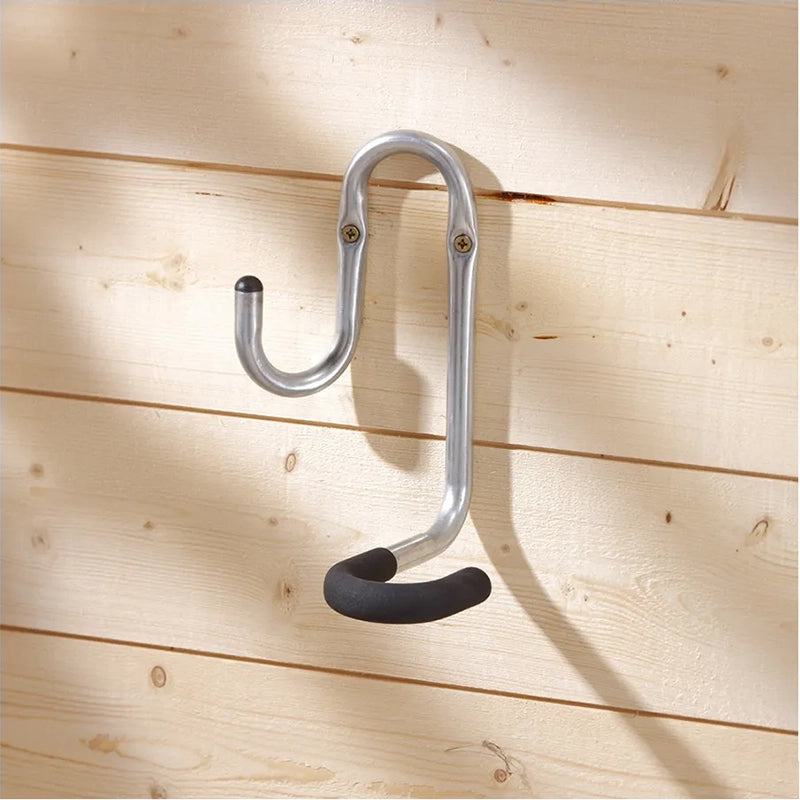Mottez wall mount for bike + helmet, 2 hooks