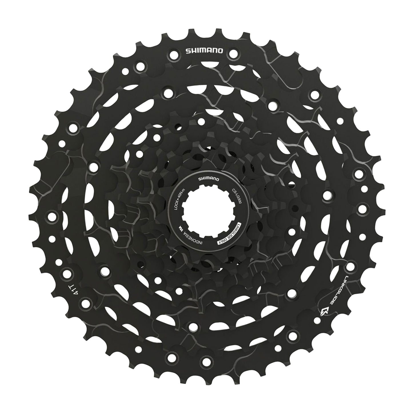 9sp cassette. Shimano CUES U4000 CS-LG300 Linkglide 11-36 (11-13-15-17-20-23-26-30-36)