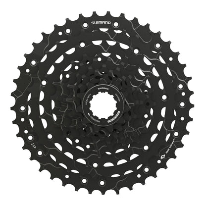 9-speed cassette. Shimano CUES U4000 CS-LG300 Linkglide 11-41 (11-13-15-17-20-23-28-34-41)