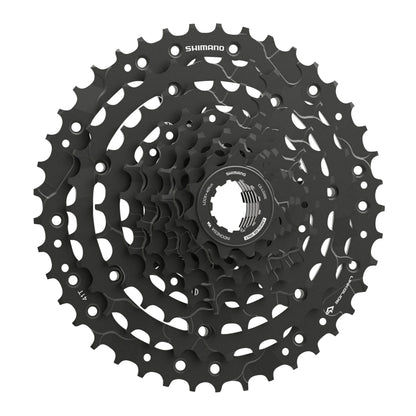9-speed cassette. Shimano CUES U4000 CS-LG300 Linkglide 11-41 (11-13-15-17-20-23-28-34-41)