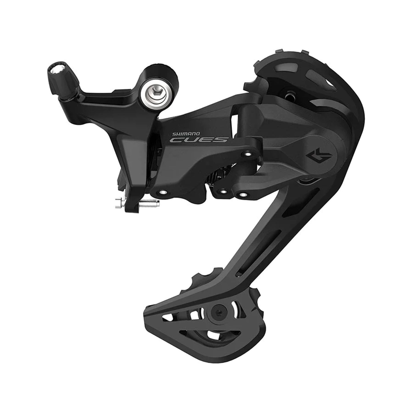 Dérailleur VTT arrière Shimano 9v. cues u4020 shadow rd pour double plateau