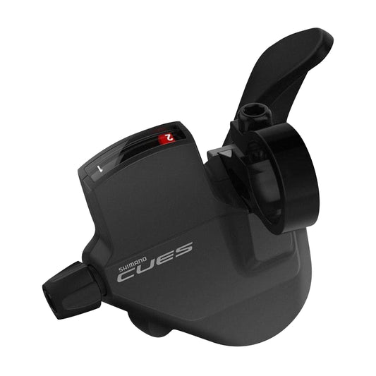 Manette VTT Shimano gauche 2V CUES U4000 indicateur