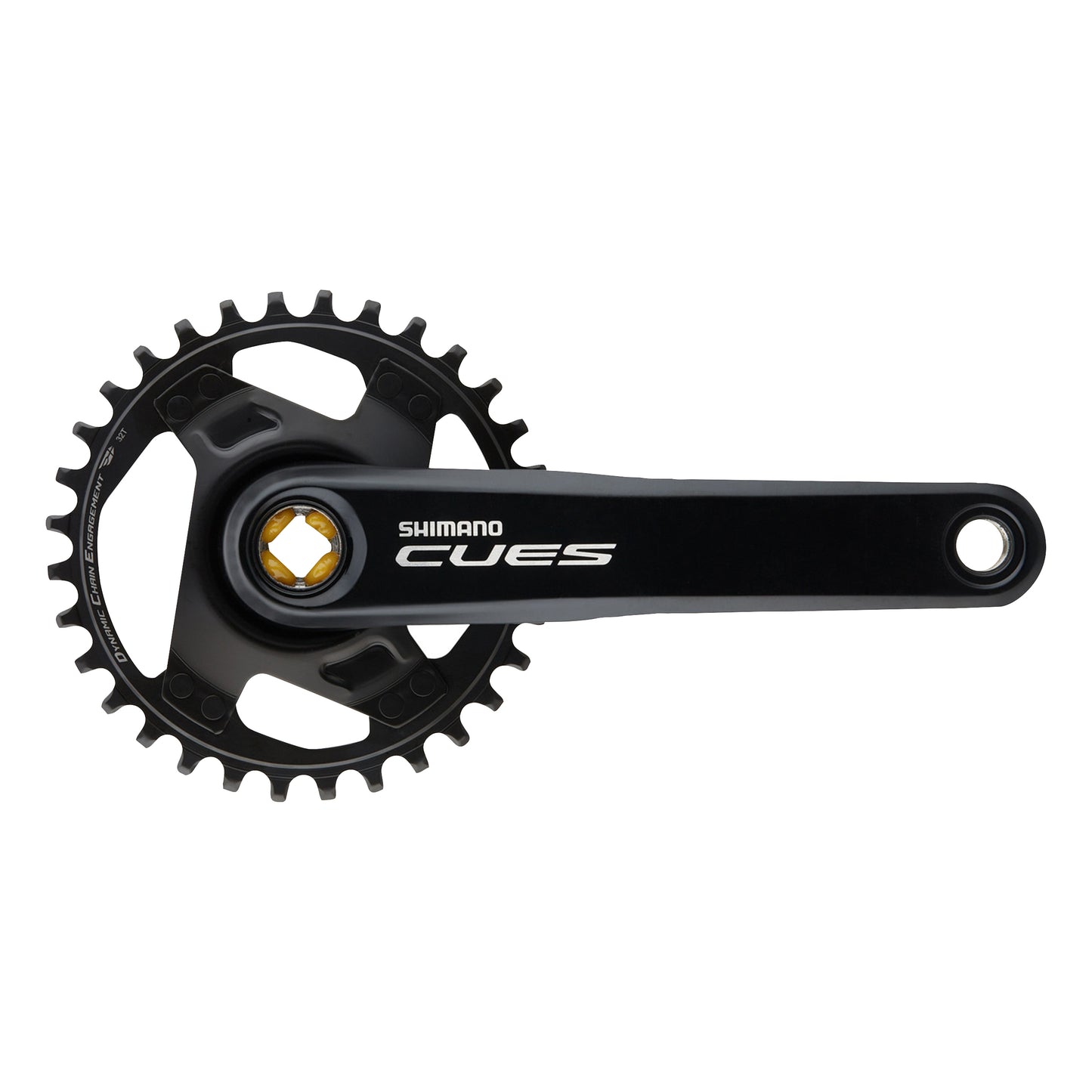 Shimano Cues U4000 Black MTB Crankset 170 40T Bottom Bracket 123