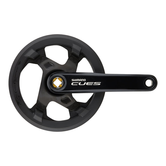 Pédalier VTT Shimano Cues U4000 noir 170 42 dents boîtier 123