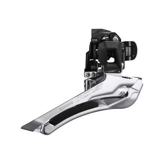 Shimano 12-speed 105 R7100 Di2 Double Road Front Derailleur 34.9mm Clamp 50-52T
