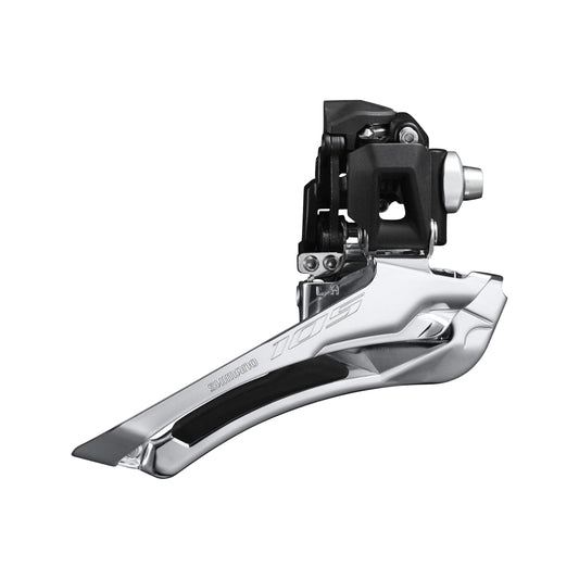 Shimano 12-speed 105 R7100 Di2 Braze-On Double Front Derailleur 50-52T