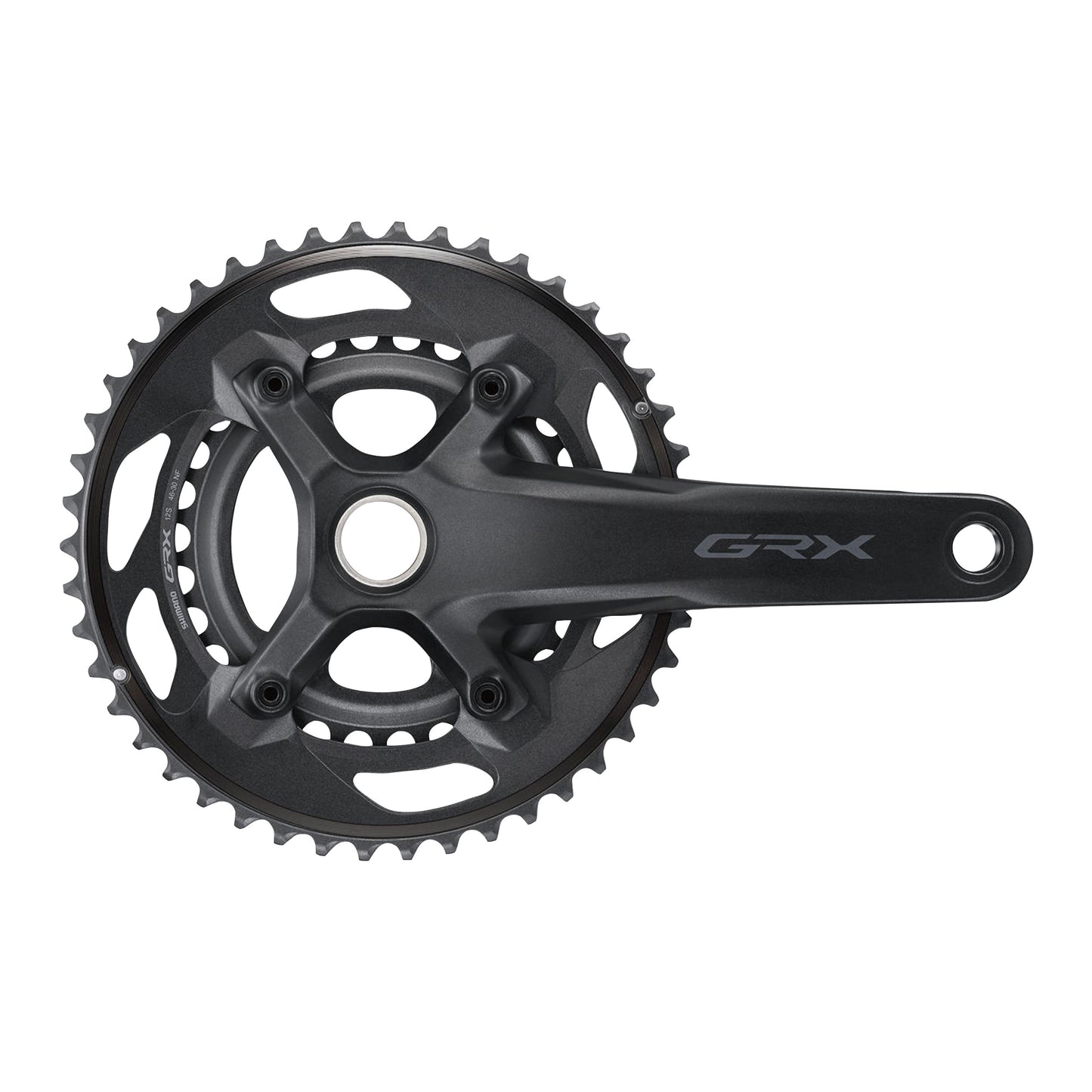 Shimano GRX RX610 Gravel Chainset Black 170 46x30