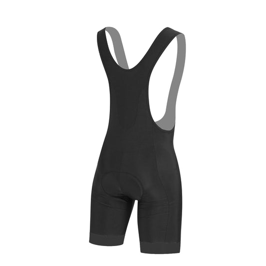 Gist Short Bib Shorts Coolmax Pad Black with Black Edges (5116)