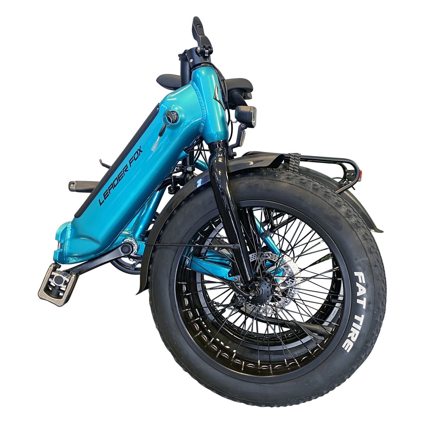 Vélo électrique pliant Fat Bike 20 Leader Fox Cody kaki Bafang AR 16Ah