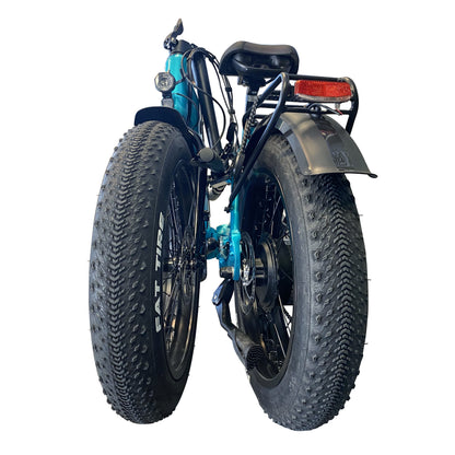 Vélo électrique pliant Fat Bike 20 Leader Fox Cody kaki Bafang AR 16Ah