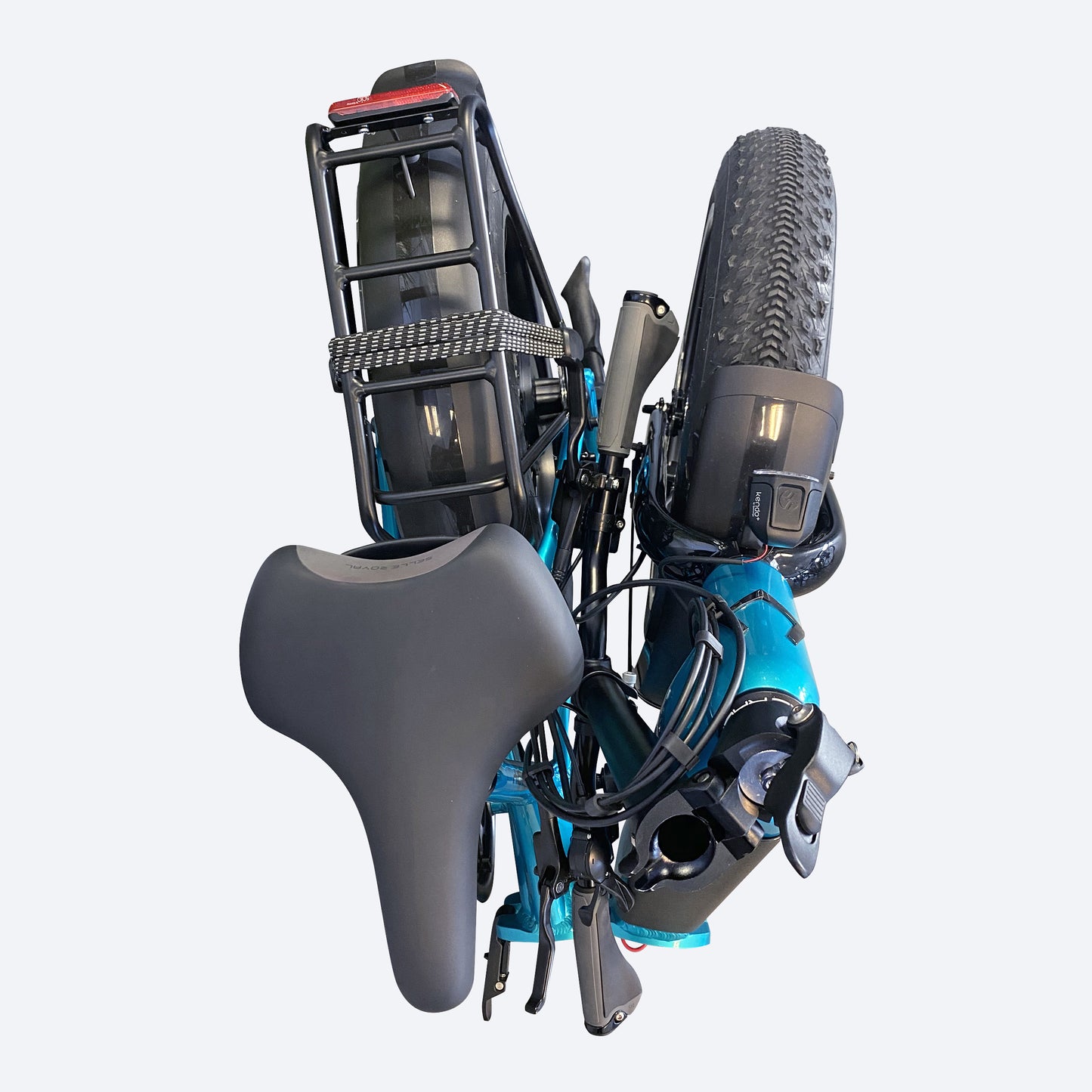 Vélo électrique pliant Fat Bike 20 Leader Fox Cody kaki Bafang AR 16Ah