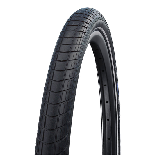 Pneu VTT Urbain 16 X 2.00 Schwalbe Big Apple Noir TR (50-305) Renfort RaceGuard flanc Reflex Compatible VAE