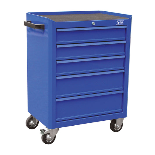 Cyclus workshop trolley with 5 drawers on wheels
