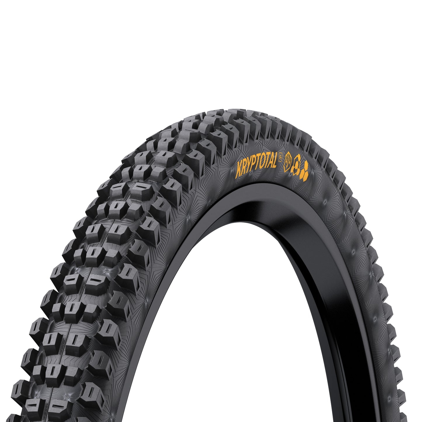 MTB Tire Gravity 27.5 X 2.40 Continental Kryptotal Enduro Soft Front Black Tubeless Ready TS (60-584) (650B) Mixed Terrains and Conditions E-Bike Compatible