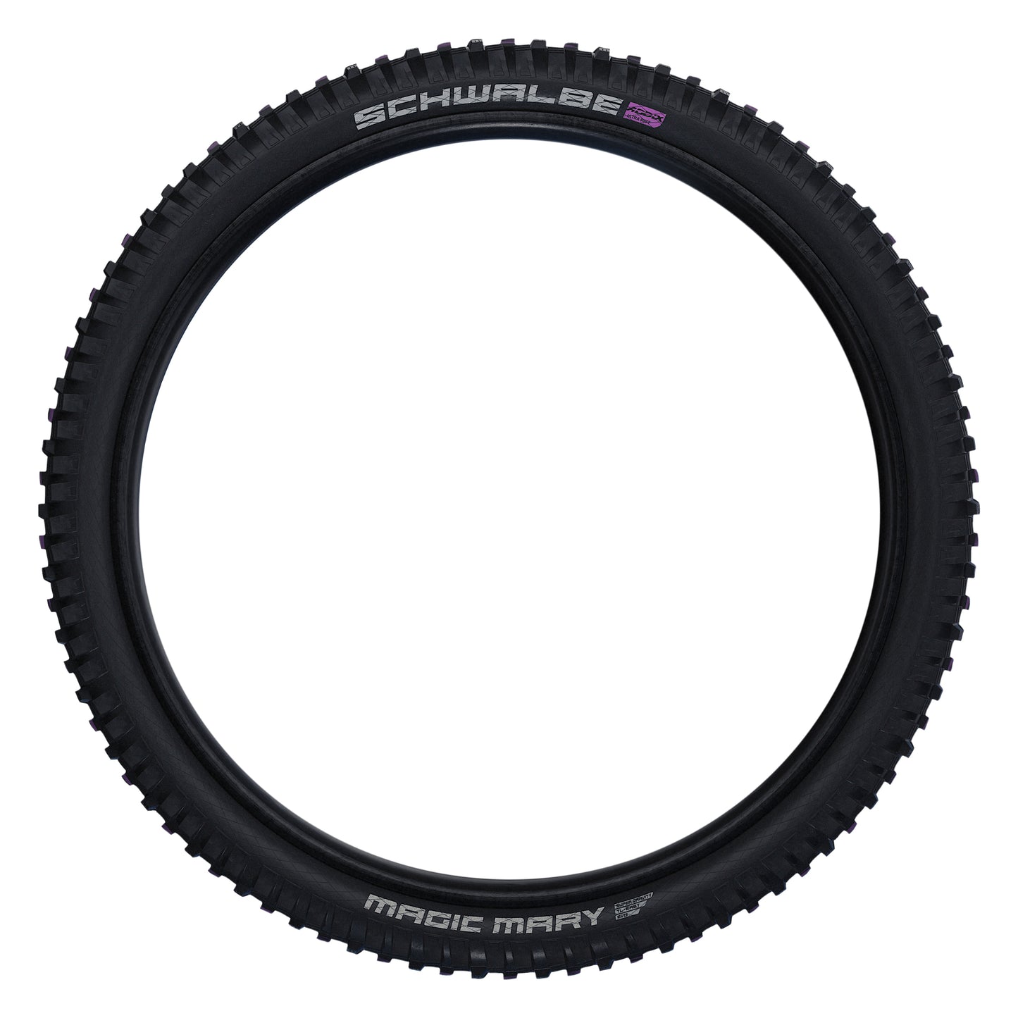 Pneu VTT Gravity 29 X 2.40 Schwalbe Magic Mary Evo Addix Super Gravity Ultra Soft Noir Tubeless Ready TS (62-622) Compatible VAE