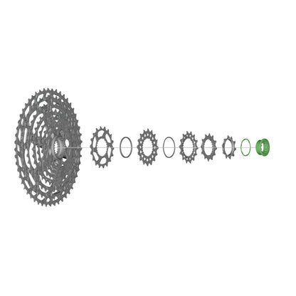 Contre-écrou Shimano Deore Microspline 12V départ 10 dents