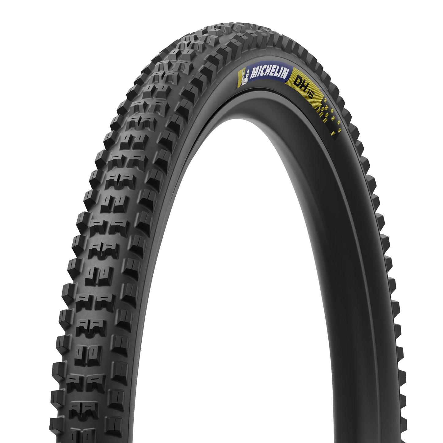 Michelin DH16 Black Blue-Yellow Stickers Tubeless Ready Racing Line Gravity MTB Tire 29 X 2.40 TS (61-622)