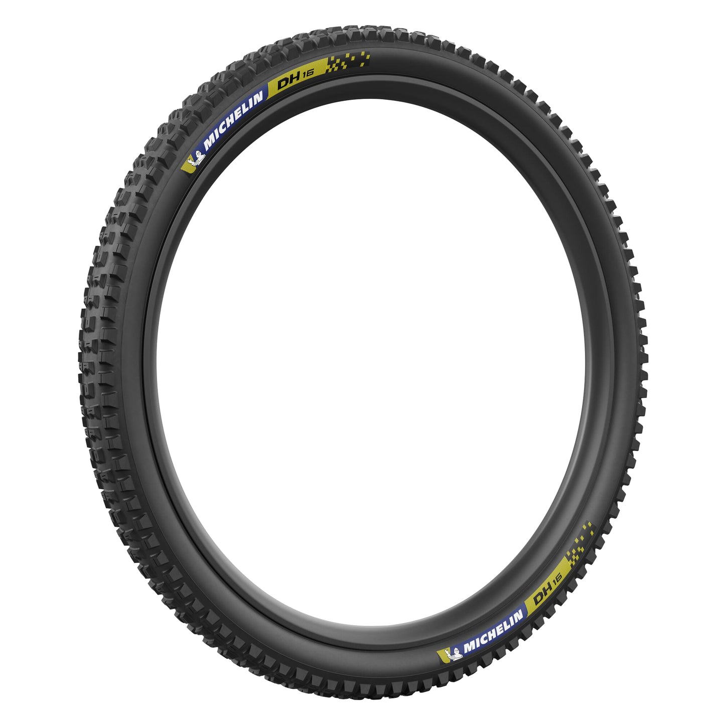 Michelin DH16 Black Blue-Yellow Stickers Tubeless Ready Racing Line Gravity MTB Tire 29 X 2.40 TS (61-622)