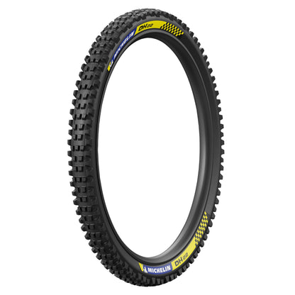 MTB Gravity Tire 27.5 X 2.40 Michelin DH22 Racing Line Black Blue-Yellow Stickers Tubeless Ready TS (61-584)