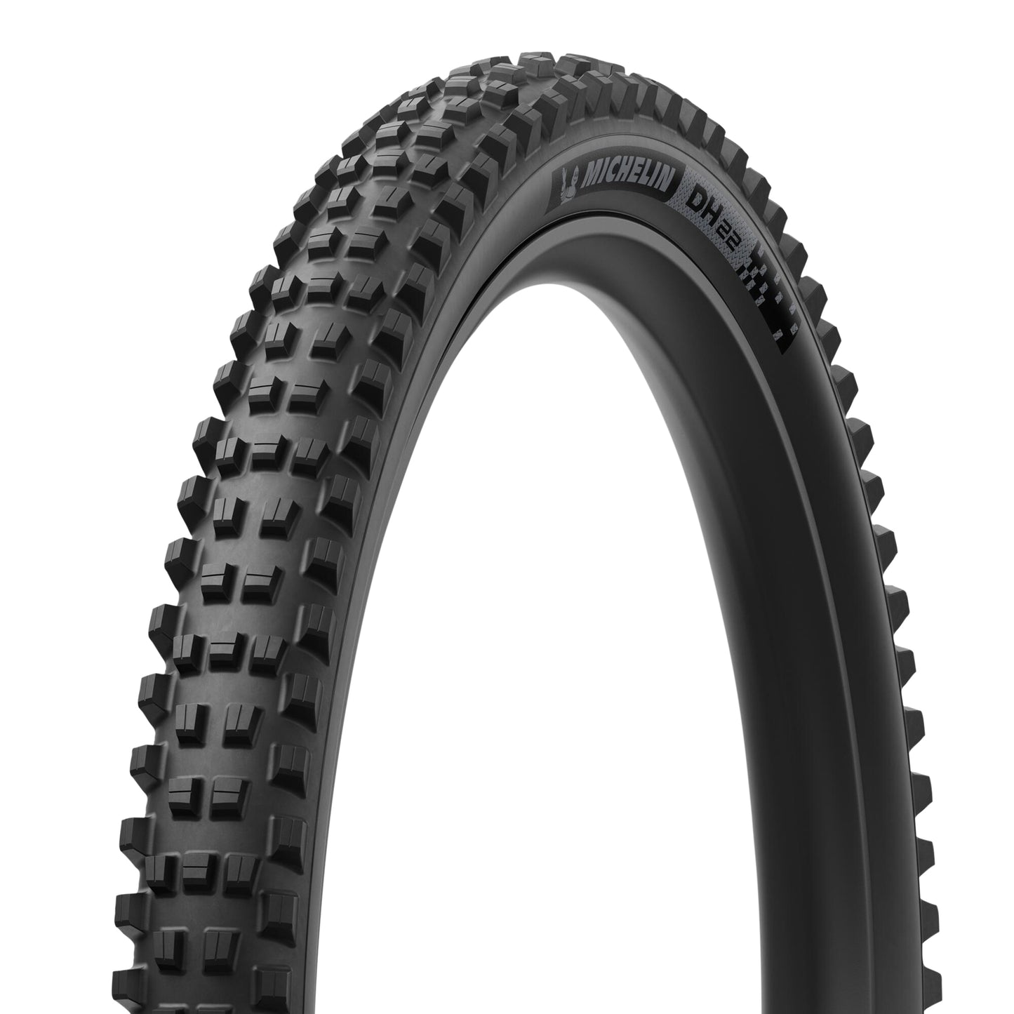 Pneu VTT Gravity 27.5 X 2.40 Michelin DH22 Racing Line Noir Stickers Dark Tubeless Ready TS (61-584)