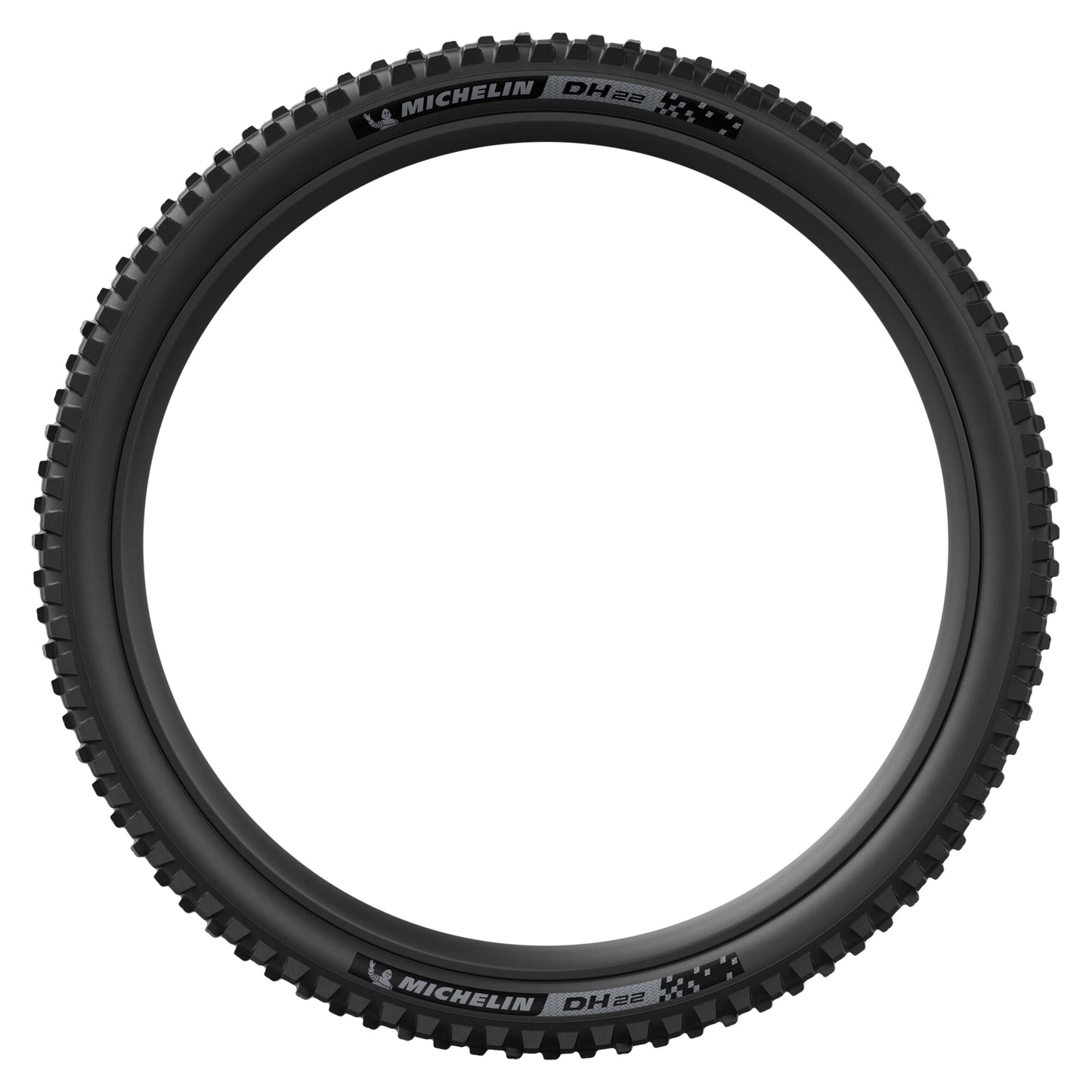 Pneu VTT Gravity 27.5 X 2.40 Michelin DH22 Racing Line Noir Stickers Dark Tubeless Ready TS (61-584)