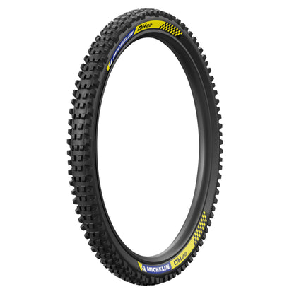 MTB Tire Gravity 29 X 2.40 Michelin DH22 Black Blue-Yellow Stickers Tubeless Ready Racing Line TS (61-622)