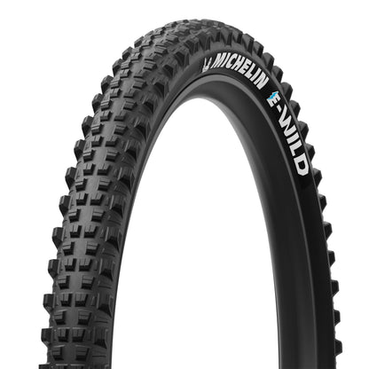 Pneu VTT Gravity - VAE 27.5 X 2.60 Michelin E-Wild Rear Racing Line Noir Tubeless Ready TS (65-584)