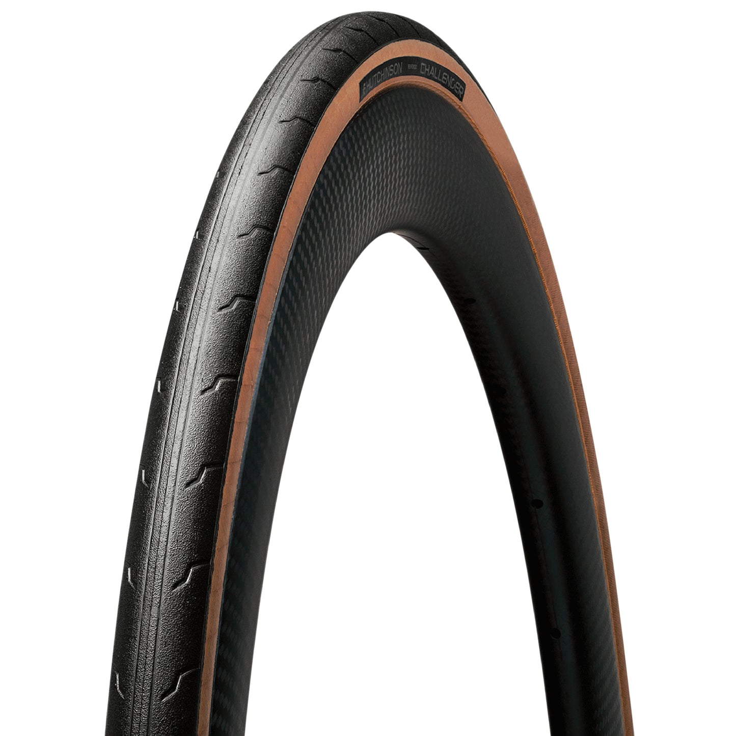 700 x 28 Reinforced Hutchinson Challenger Road Tire TS Black-Brown (28-622)