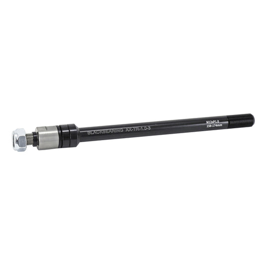 Axe remorque arrière Blackbearing M12x1.0 12x142-148 (158/170mm)