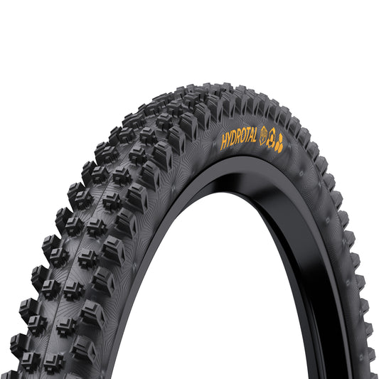 Continental Hydrotal Downhill Super Soft Front 27.5 x 2.40 Gravity MTB Tire Black Tubeless Ready TS (60-584) (650B) Muddy Terrain E-bike Compatible