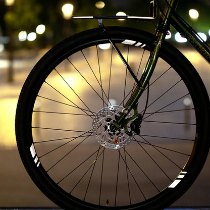 Reflective Berlin Wheel Racer Reflective Sticker 40mm White