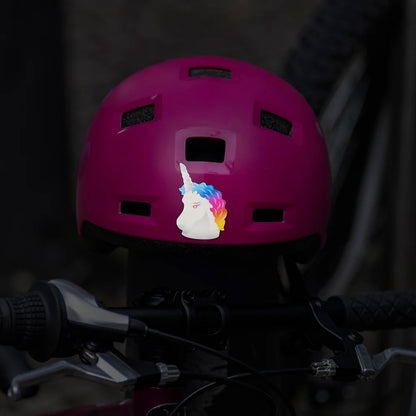 Reflective Berlin rainbow unicorn sticker