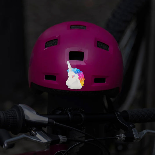 Sticker réfléchissant Reflective Berlin licorne rainbow