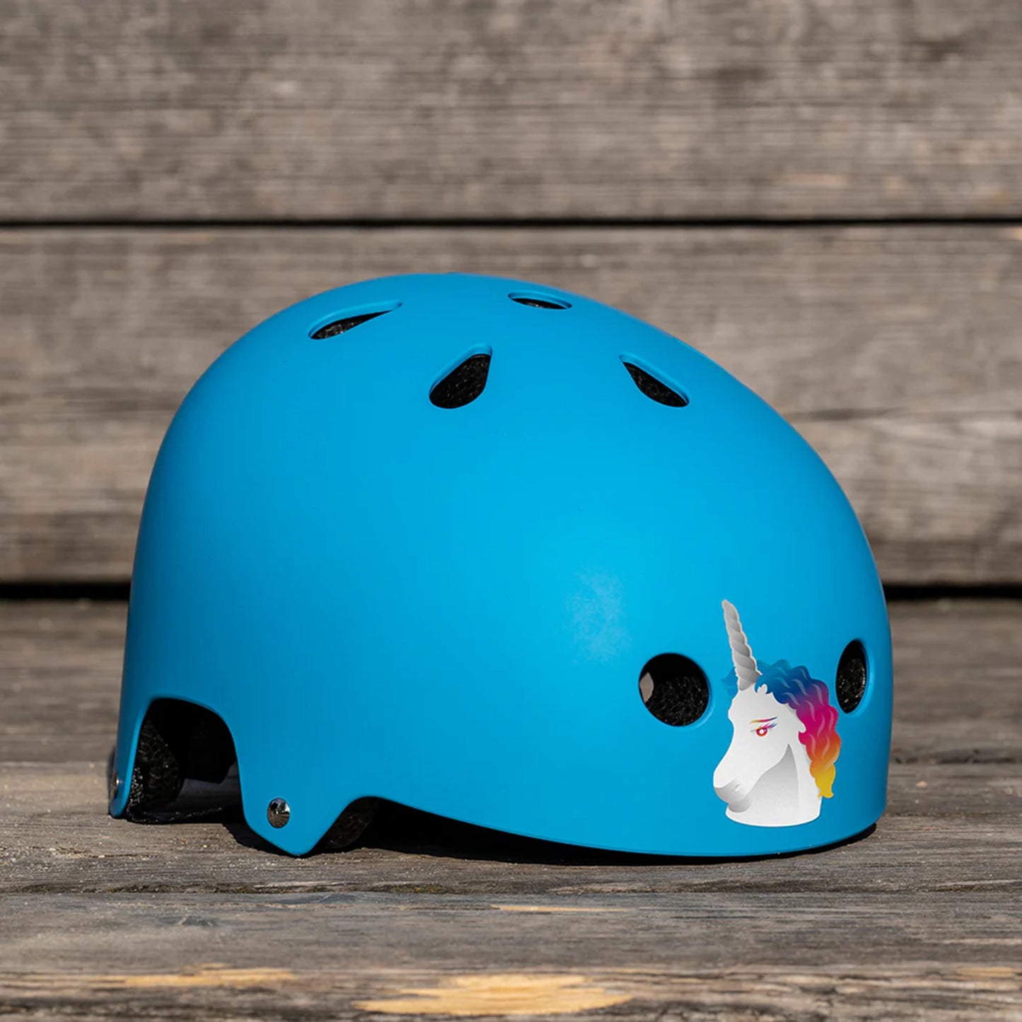 Reflective Berlin rainbow unicorn sticker
