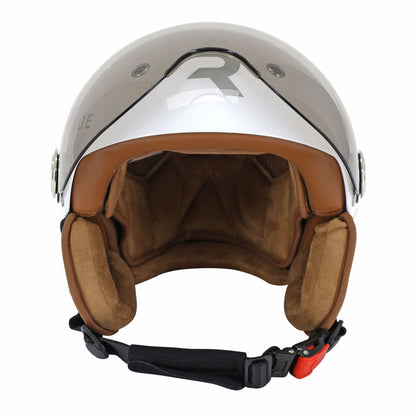 Casque vélo adulte Revoe premium urbain-city blanc sky