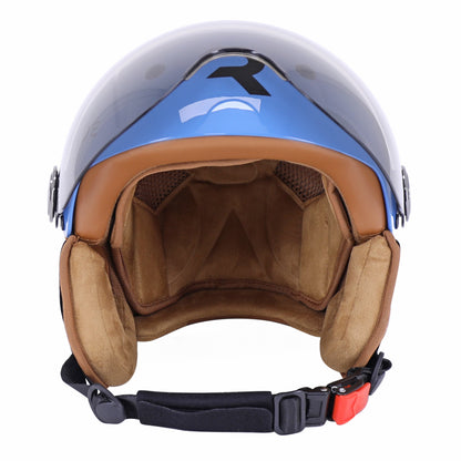 Casque vélo adulte Revoe premium urbain-city bleu petrol