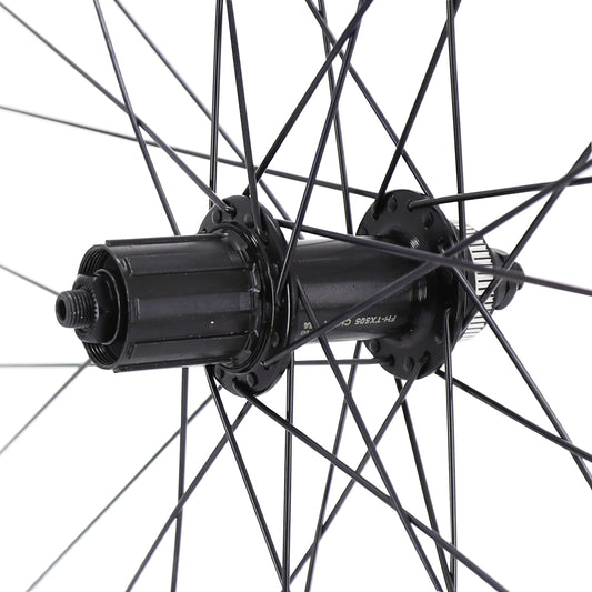 Roues PCP VTT disque blocage 26 Karma noir double paroi moyeu Shimano TX505