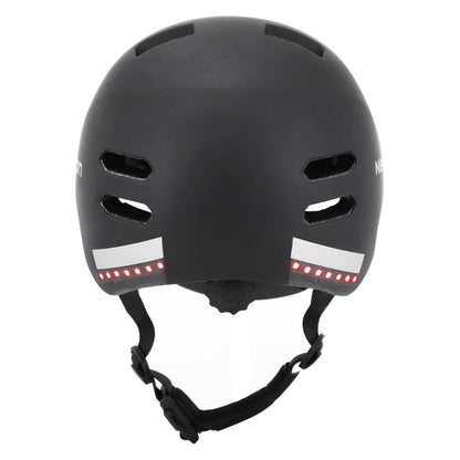 Casque vélo adulte Newton city v3 noir mat in-mold avec visière