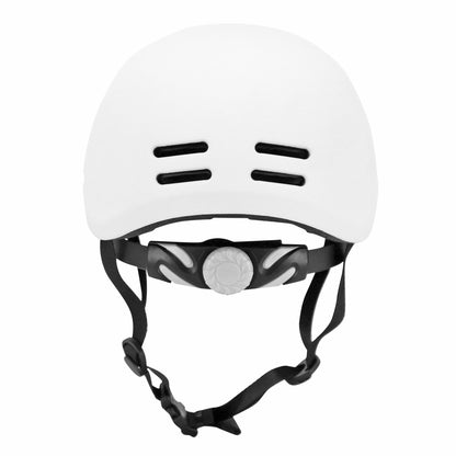 Casque vélo enfant Newton urban blanc mat avec lock