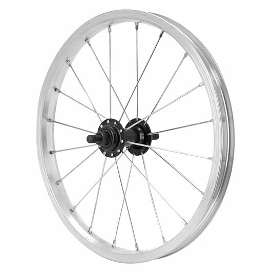 Roue PCP city patin 350A avant jante alu moyeu acier 85mm axe plein