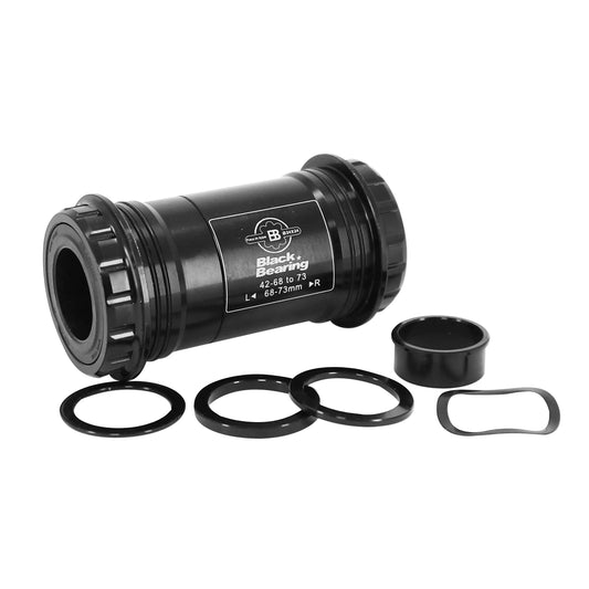 Cuvette intégrée boîtier VTT-route à emboîter Blackbearing roulement supèrieur b5 boîte de 68-73 diam 42 axe 24mm et 24-22mm (Adaptateur gxp)