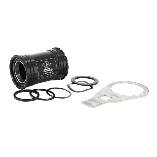 Cuvette intégrée boîtier VTT-route à emboîter Blackbearing roulement supèrieur b5 boîte de 68-92 diam 46 praxis axe 30-28mm