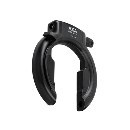 Antivol vélo fer à cheval Axa imenso grande ouverture 75 mm noir sans fixation - compatible plug ULC- sécurité niveau 12-15 clé rétractable