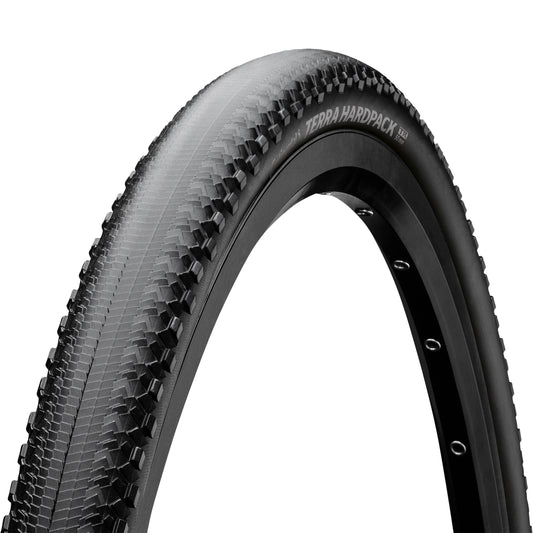 Continental Terra Hardpack Shield Wall Black Tubeless Ready TS (50-622) 700 X 50 Gravel Tire