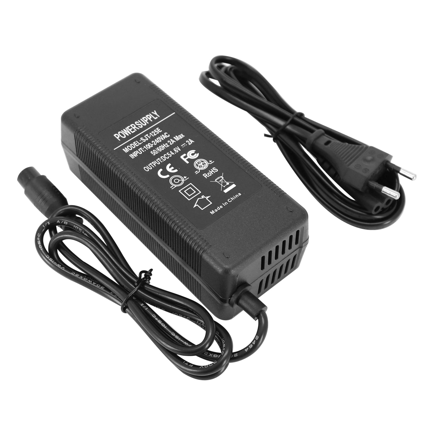 Battery charger scooter 2A 48v - 54.6v PCP connector