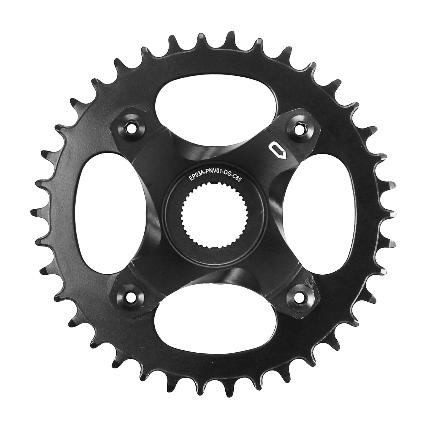 Spider plateau acier 38 dents pour vélo Leader Fox Fat