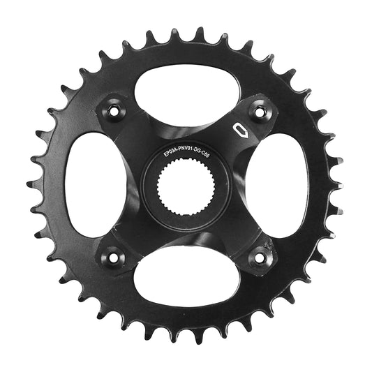 Spider plateau acier 38 dents pour vélo Leader Fox Fat